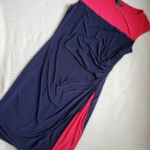 Lauren Ralph Lauren sleeveless gathered dress